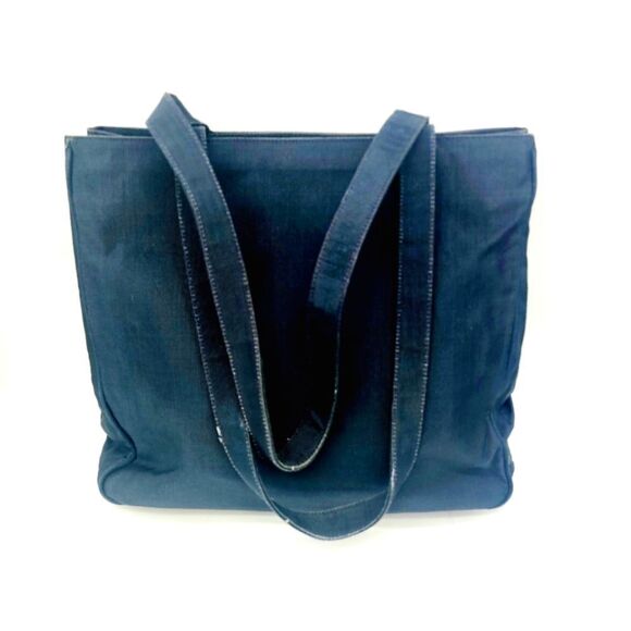 Fendi Canvas Leather Tote Bag - Picture 1 of 8